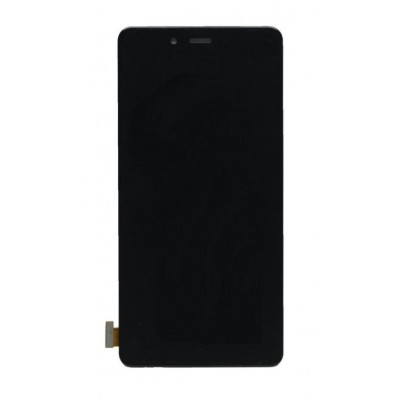Lcd With Touch Screen For Oneplus X Black By - Maxbhi Com