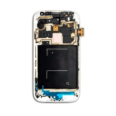 Lcd With Touch Screen For Samsung I9505g Galaxy S4 Google Play Edition White By - Maxbhi Com