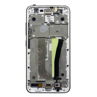 Lcd With Touch Screen For Asus Zenfone 3 White By - Maxbhi Com