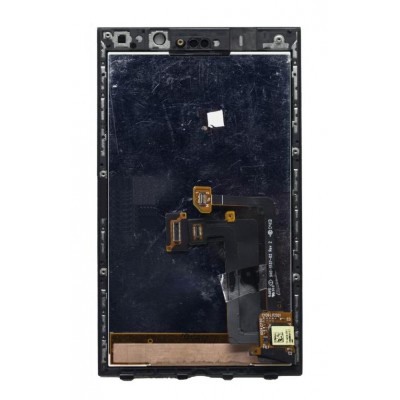 Lcd With Touch Screen For Blackberry Z10 Black By - Maxbhi Com