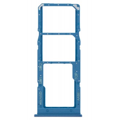 Sim Card Holder Tray For Samsung Galaxy A02 Blue - Maxbhi Com