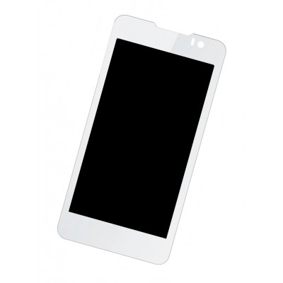 Lcd Frame Middle Chassis For Micromax Canvas Blaze Hd White By - Maxbhi Com