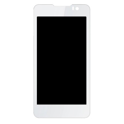 Lcd With Touch Screen For Micromax Canvas Blaze Hd White By - Maxbhi Com