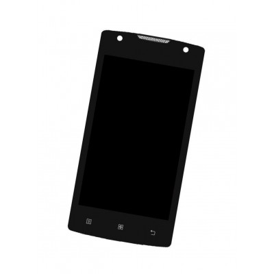 Lcd Frame Middle Chassis For Lenovo Vibe A White By - Maxbhi Com