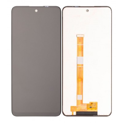 Lcd With Touch Screen For Lg K62 White By - Maxbhi Com