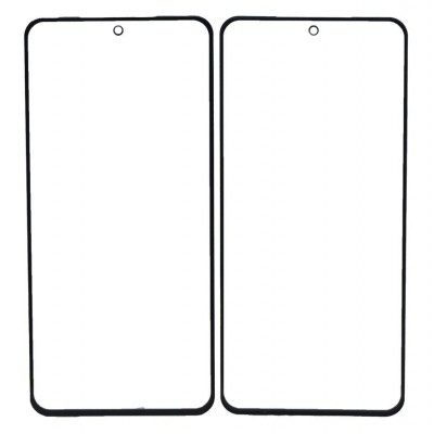 Replacement Front Glass For Vivo X60 Black By - Maxbhi Com