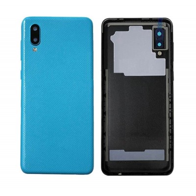 Back Panel Cover For Samsung Galaxy A02 Blue - Maxbhi Com