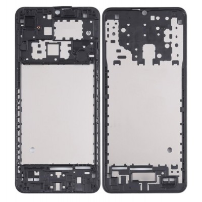 Lcd Frame Middle Chassis For Samsung Galaxy A02 Black By - Maxbhi Com