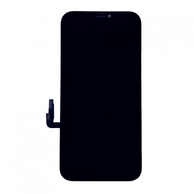 Lcd With Touch Screen For Apple Iphone 12 Pro Black By - Maxbhi Com