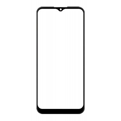 Replacement Front Glass For Nokia 1 4 Black By - Maxbhi Com