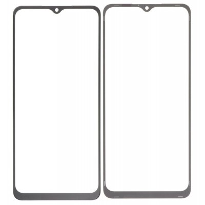 Replacement Front Glass For Samsung Galaxy A02 Black By - Maxbhi Com