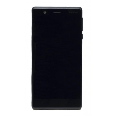 Lcd With Touch Screen For Nokia 3 Black By - Maxbhi Com