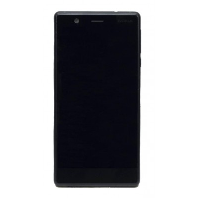 Lcd With Touch Screen For Nokia 3 Blue By - Maxbhi Com