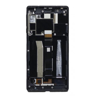 Lcd With Touch Screen For Nokia 3 Blue By - Maxbhi Com