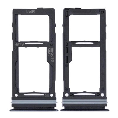 Sim Card Holder Tray For Samsung Galaxy A52 Black - Maxbhi Com
