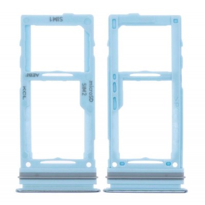 Sim Card Holder Tray For Samsung Galaxy A52 Blue - Maxbhi Com