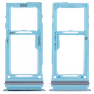 Sim Card Holder Tray For Samsung Galaxy A72 Blue - Maxbhi Com