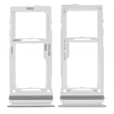 Sim Card Holder Tray For Samsung Galaxy A72 White - Maxbhi Com