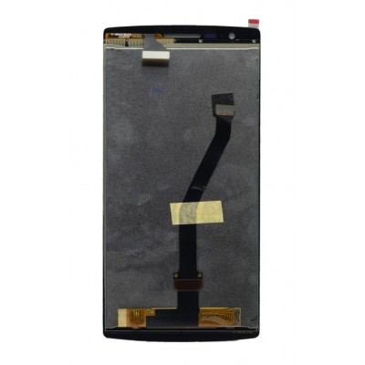 Lcd With Touch Screen For Oneplus One White By - Maxbhi Com
