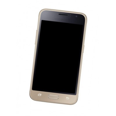 Home Button Complete For Samsung Galaxy J1 2016 4 5 Inch Gold By - Maxbhi Com