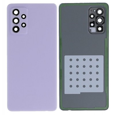 Back Panel Cover For Samsung Galaxy A72 Violet - Maxbhi Com