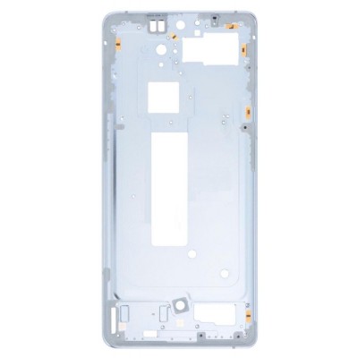Lcd Frame Middle Chassis For Vivo X60 Pro Blue By - Maxbhi Com