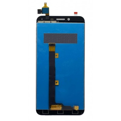 Lcd With Touch Screen For Asus Zenfone 3 Max Zc553kl Silver By - Maxbhi Com