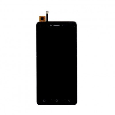 Lcd With Touch Screen For Intex Elyt E6 White By - Maxbhi Com
