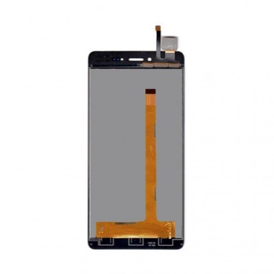 Lcd With Touch Screen For Intex Elyt E6 White By - Maxbhi Com