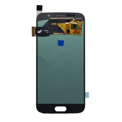 Lcd With Touch Screen For Samsung Galaxy S6 Black By - Maxbhi Com
