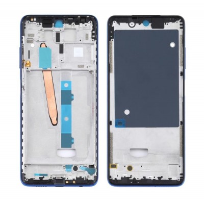 Lcd Frame Middle Chassis For Xiaomi Poco X3 Pro White By - Maxbhi Com