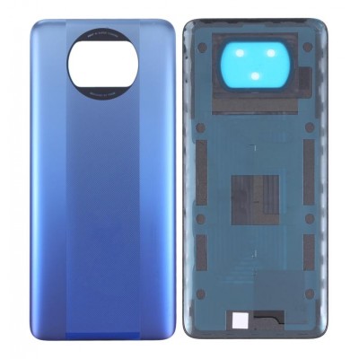 Back Panel Cover For Xiaomi Poco X3 Pro Blue - Maxbhi Com