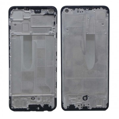 Lcd Frame Middle Chassis For Realme 8 Pro Black By - Maxbhi Com