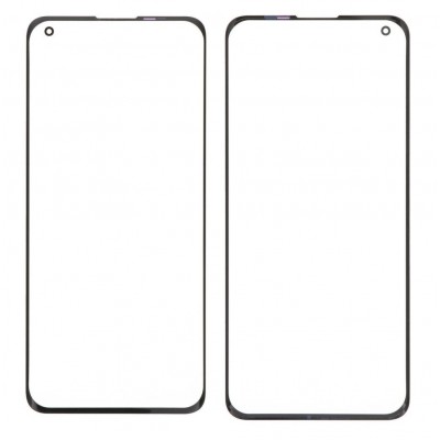 Replacement Front Glass For Oneplus 9 Pro Black By - Maxbhi Com