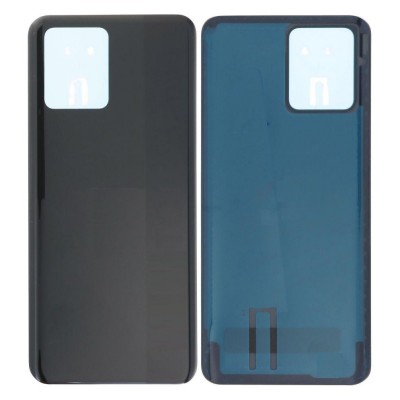 Back Panel Cover For Realme 8 Black - Maxbhi Com
