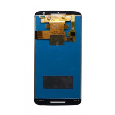 Lcd With Touch Screen For Motorola Moto X Play Dual Sim White By - Maxbhi Com