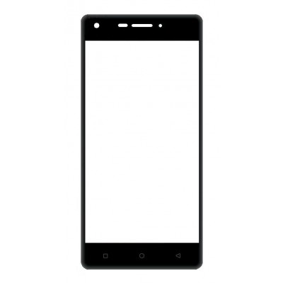 Touch Screen Digitizer For Intex Aqua Lions 3 Lower Flex Black By - Maxbhi Com