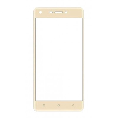 Touch Screen Digitizer For Intex Aqua Lions 3 Lower Flex Gold By - Maxbhi Com