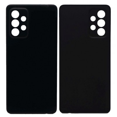 Back Panel Cover For Samsung Galaxy A52 Black - Maxbhi Com