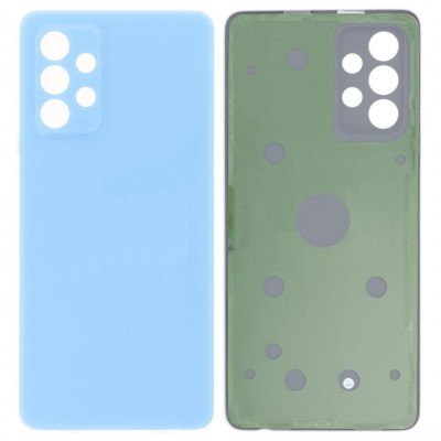 Back Panel Cover For Samsung Galaxy A52 Blue - Maxbhi Com