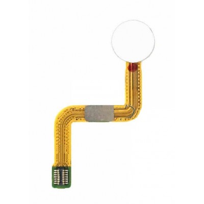 Home Button Complete For Meizu 15 Plus White By - Maxbhi Com
