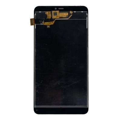 Lcd With Touch Screen For Microsoft Lumia 640 Xl Black By - Maxbhi Com