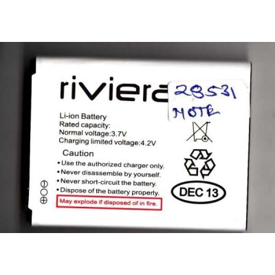 Battery for ZTE F160 - LI3710T42P3H553457