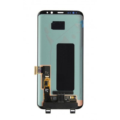 Lcd With Touch Screen For Samsung Galaxy S8 Edge Black By - Maxbhi Com