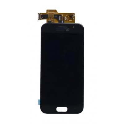 Lcd With Touch Screen For Samsung Galaxy A3 2017 Black By - Maxbhi Com
