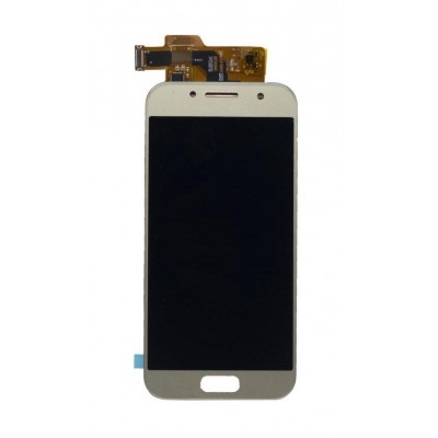 Lcd With Touch Screen For Samsung Galaxy A3 2017 Gold By - Maxbhi Com