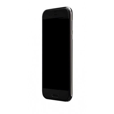 Home Button Complete For Sharp Aquos R Black By - Maxbhi Com