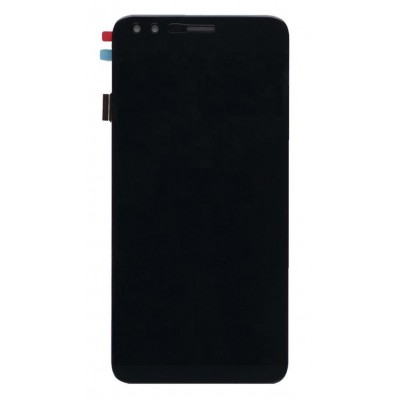Lcd With Touch Screen For Lava Z70 Black By - Maxbhi Com