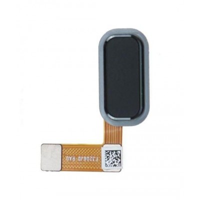 Home Button Complete For Asus Zenfone 4 Max Plus Zc554kl Black By - Maxbhi Com
