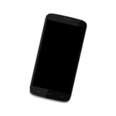 Lcd Frame Middle Chassis For Infinix Alpha 8 X550 Black By - Maxbhi Com